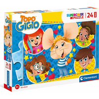 CLEMENTONI Puzzle Myšák Gigio MAXI 24 dílků