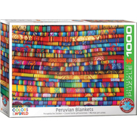 EUROGRAPHICS Puzzle Peruánská deka 1000 dílků