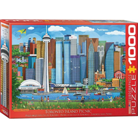 EUROGRAPHICS Puzzle Piknik v Torontu 1000 dílků