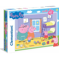 CLEMENTONI Puzzle Prasátko Peppa MAXI 60 dílků