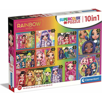 CLEMENTONI Puzzle Rainbow High 10v1