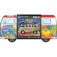 EUROGRAPHICS Puzzle v plechové krabičce Volkswagen Wave Hopper 550 dílků