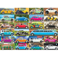 EUROGRAPHICS Puzzle Volkswagen Beetle: Brouk na cestách 1000 dílků