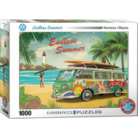 EUROGRAPHICS Puzzle VW Nekonečné léto 1000 dílků