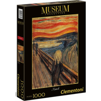 CLEMENTONI Puzzle Museum Collection: Výkřik 1000 dílků