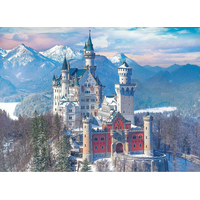 EUROGRAPHICS Puzzle Zámek Neuschwanstein (HDR) 1000 dílků