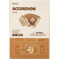 ROBOTIME Rolife 3D dřevěné puzzle Akordeon 156 dílků