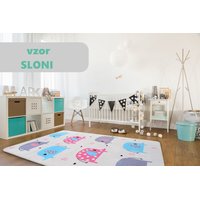 Dětský koberec Soft - SLONI