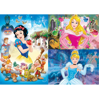 CLEMENTONI Puzzle Disney princezny 3x48 dílků