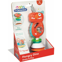 CLEMENTONI BABY Interaktivní chrastítko Hladový dino