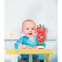 CLEMENTONI BABY Interaktivní chrastítko Hladový dino