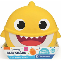 CLEMENTONI SOFT CLEMMY Box Baby Shark s 6 kostkami