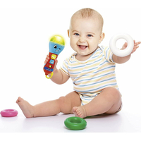 CLEMENTONI BABY Interaktivní mikrofon se světly a zvuky