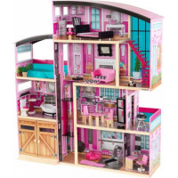 KIDKRAFT Domeček pro panenky Shimmer Mansion s vybavením