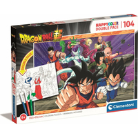 CLEMENTONI Oboustranné puzzle Dragonball 104 dílků
