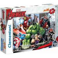 CLEMENTONI Puzzle Avengers: Připraveni k boji MAXI 104 dílků