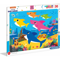 CLEMENTONI Puzzle Baby Shark: Poklad 30 dílků