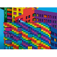 CLEMENTONI Puzzle ColorBoom: Squares 500 dílků