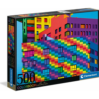 CLEMENTONI Puzzle ColorBoom: Squares 500 dílků