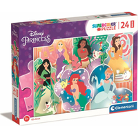 CLEMENTONI Puzzle Disney princezny MAXI 24 dílků