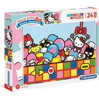 CLEMENTONI Puzzle Hello Kitty MAXI 24 dílků