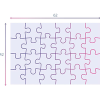 CLEMENTONI Puzzle Leo a Tig na vodě MAXI 24 dílků