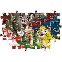 CLEMENTONI Puzzle Leo a Tig v lese MAXI 60 dílků