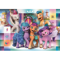 CLEMENTONI Puzzle My Little Pony: Veselá parta MAXI 104 dílků