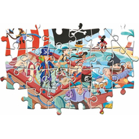 CLEMENTONI Puzzle Piráti MAXI 24 dílků