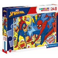 CLEMENTONI Puzzle Spiderman: Super Hero MAXI 24 dílků