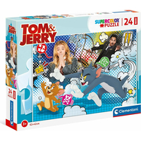 CLEMENTONI Puzzle Tom a Jerry MAXI 24 dílků