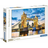 CLEMENTONI Puzzle Tower Bridge za soumraku 2000 dílků