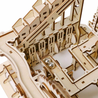 ROBOTIME Rokr 3D dřevěné puzzle Kuličková dráha: Squad 239 dílků