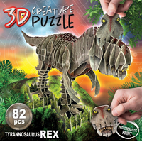 EDUCA 3D puzzle T-Rex 82 dílků