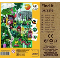 CLEMENTONI Play For Future Puzzle s hledáním obrázků Podzim 60 dílků