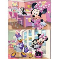 EDUCA Dřevěné puzzle Minnie 2x25 dílků