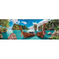 CLEMENTONI Panoramatické puzzle Zátoka na ostrově Phuket 1000 dílků