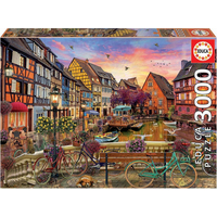EDUCA Puzzle Colmar, Francie 3000 dílků