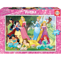 EDUCA Puzzle Disney Princezny 500 dílků