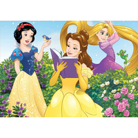 EDUCA Puzzle Disney Princezny: Sněhurka, Bella a Locika 100 dílků