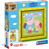 CLEMENTONI Puzzle Frame Me Up Prasátko Peppa 60 dílků