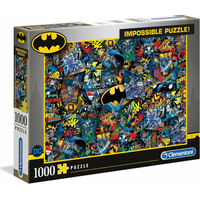 CLEMENTONI Puzzle Impossible: Batman 1000 dílků