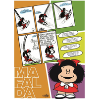 CLEMENTONI Puzzle Mafalda na houpačce 500 dílků