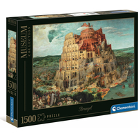 CLEMENTONI Puzzle Museum Collection: Babylonská věž 1500 dílků