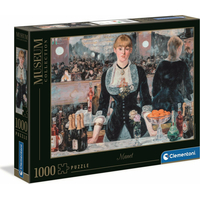 CLEMENTONI Puzzle Museum Collection: Bar ve Folies-Bergère 1000 dílků