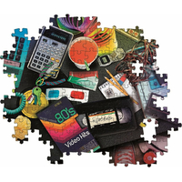 CLEMENTONI Puzzle Nostalgie 80.let 1000 dílků