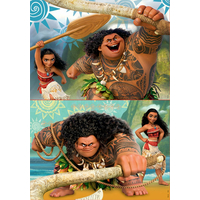 EDUCA Puzzle Odvážná Vaiana 2x48 dílků