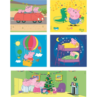 CLEMENTONI Puzzle Prasátko Peppa 10v1