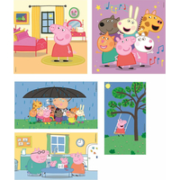 CLEMENTONI Puzzle Prasátko Peppa 10v1