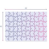 CLEMENTONI Puzzle Raya MAXI 60 dílků